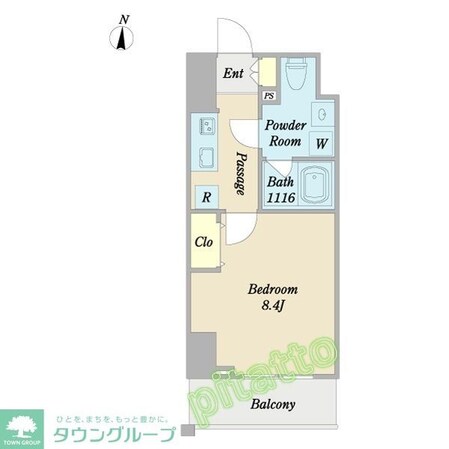 WESTIN上前津の物件間取画像